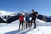 Salita di fine inverno a CA' E PASSO SAN MARCO con neve il 18 marzo 2016 - FOTOGALLERY"